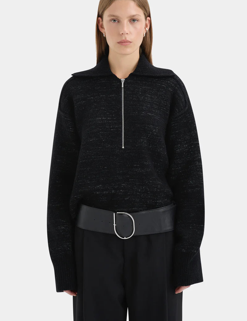 Fjord Sweater in Black Sir.