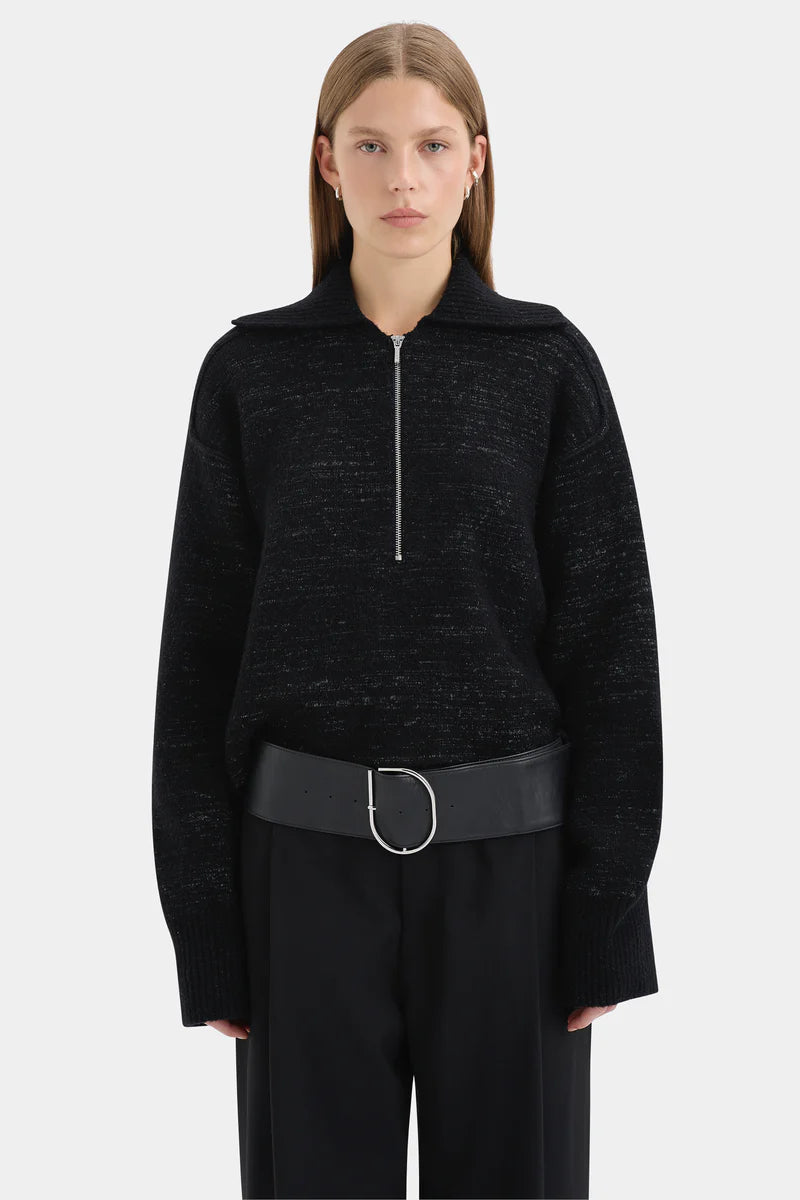 Fjord Sweater in Black Sir.