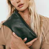 Ashley Black Leather Crossbody Bag Vestirsi