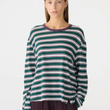 Stripe Boyfriend Long Sleeve T-Shirt (Copy) BASSIKE