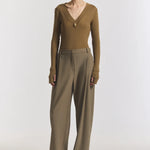 Idol Pant in Khaki Viktoria + Woods
