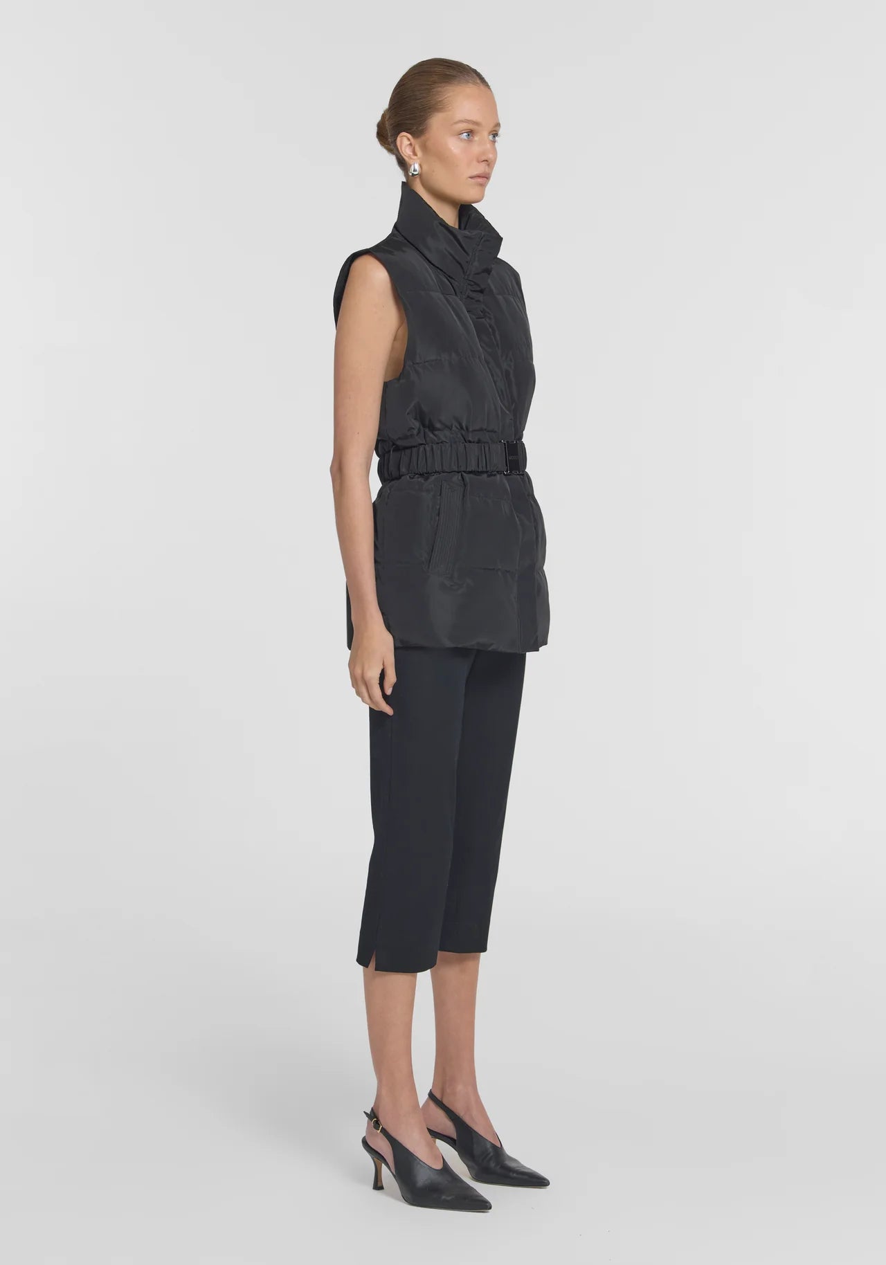 Alchemy Puffer Vest in Black Viktoria + Woods
