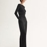Penny Knit Cardigan in Black Elka Collective
