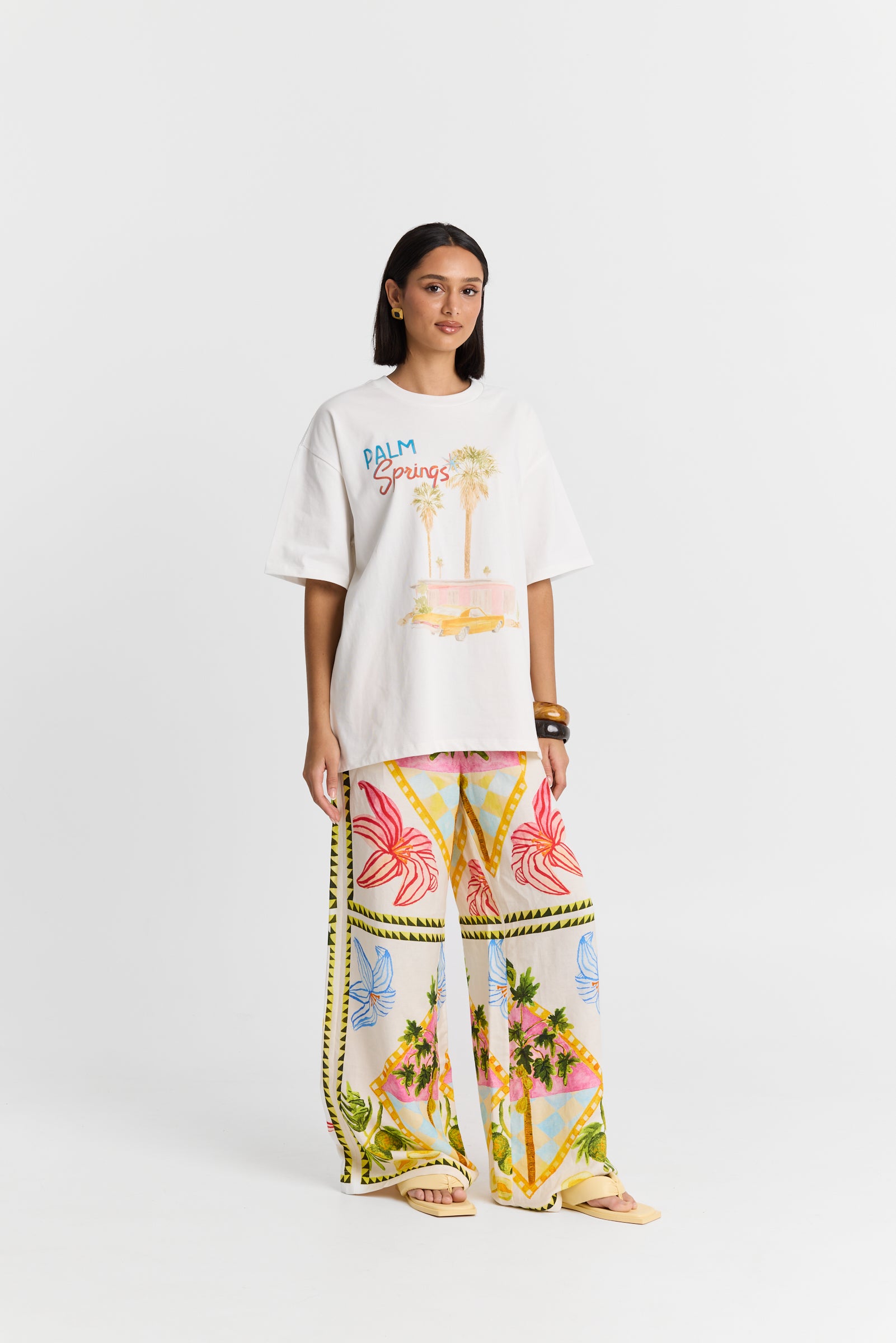 Palm Springs Oversized Tee Maku