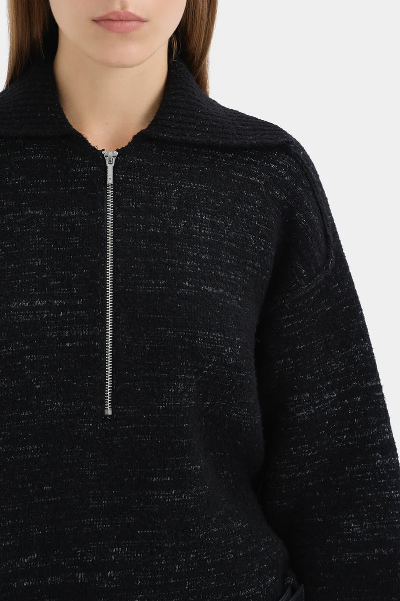 Fjord Sweater in Black Sir.