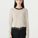 Stripe Baby Long Sleeve T.Shirt BASSIKE