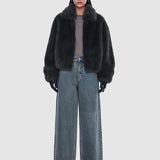 Daphne Faux Fur Bomber Ena Pelly