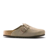 Boston SFB Taupe Suede Leather - Regular Fit Birkenstock