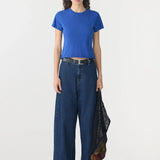 Cobalt Raw Edge Baby T-Shirt