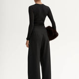 Brynne Pant in Black