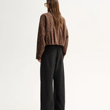 Avenue Jacket in Chocolate