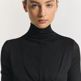 Iridescent Top in Black