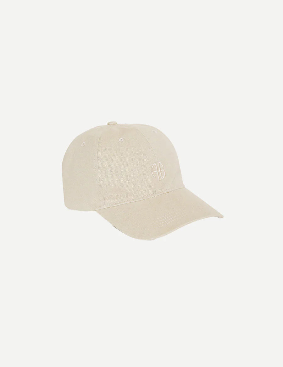 Jeremy Baseball Cap in AB in Oatmeal Anine Bing