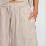Tenfold Skirt in Cosmos Stripe