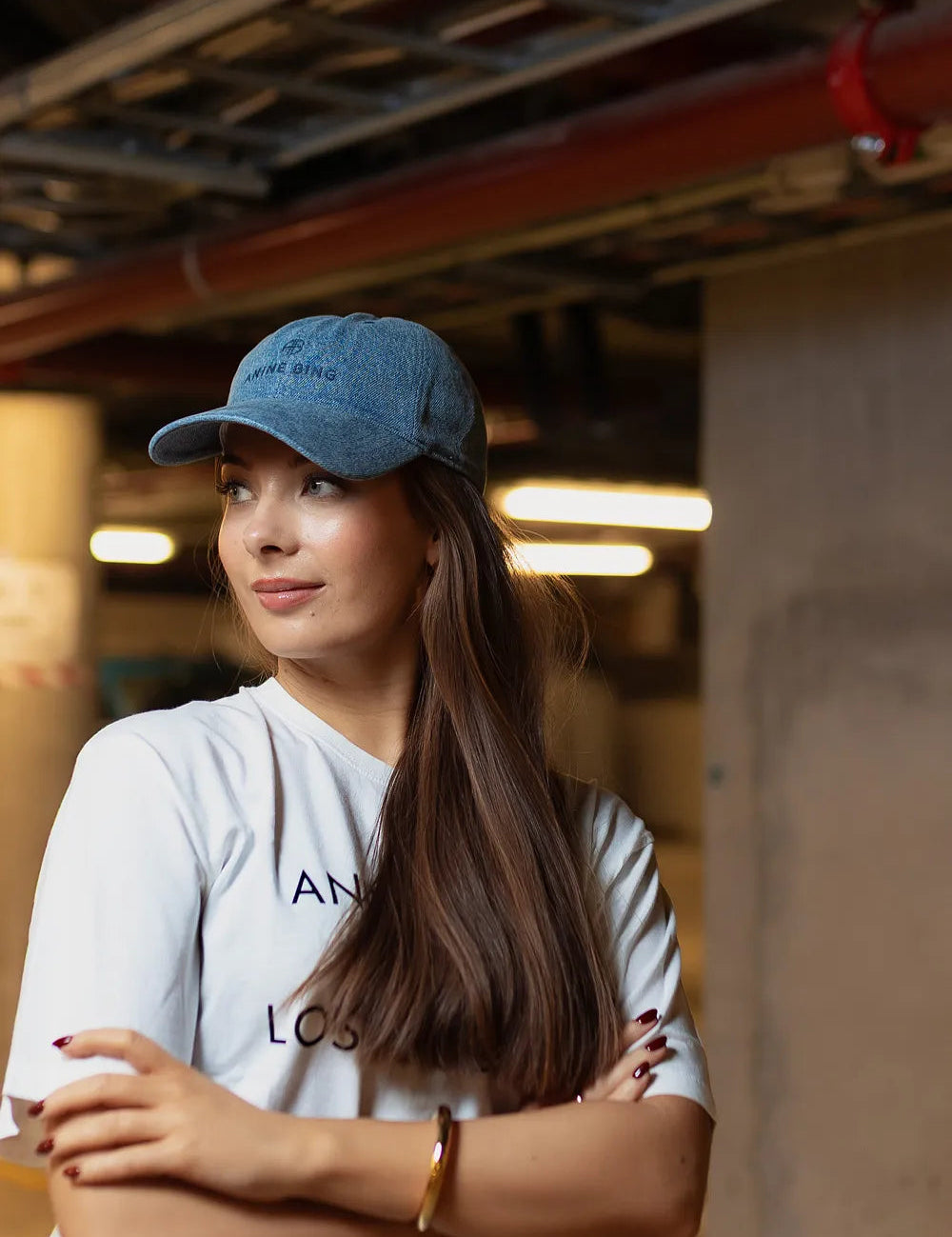 Jeremy Cap in Shadow Blue ANINE BING