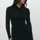 Amrita Bodysuit in Black Bayse Brand