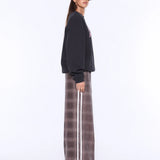 Mila Oversized Sweat in Charcoal
