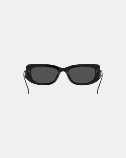 Prada Square Acetate Sunglasses in black