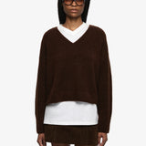 Campbell V Cropped Jumper Bec and Bridge