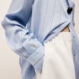 Henry Shirt in Blue Stripe