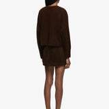 Campbell V Cropped Jumper Bec and Bridge