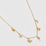 Ariel Gold Necklace Arms of Eve