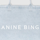 Leo Denim Tote in Lucid Blue ANINE BING