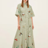 Bisou Embroidered Shirtdress Alemais