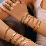 Zilla Gold Cuff Arms of Eve