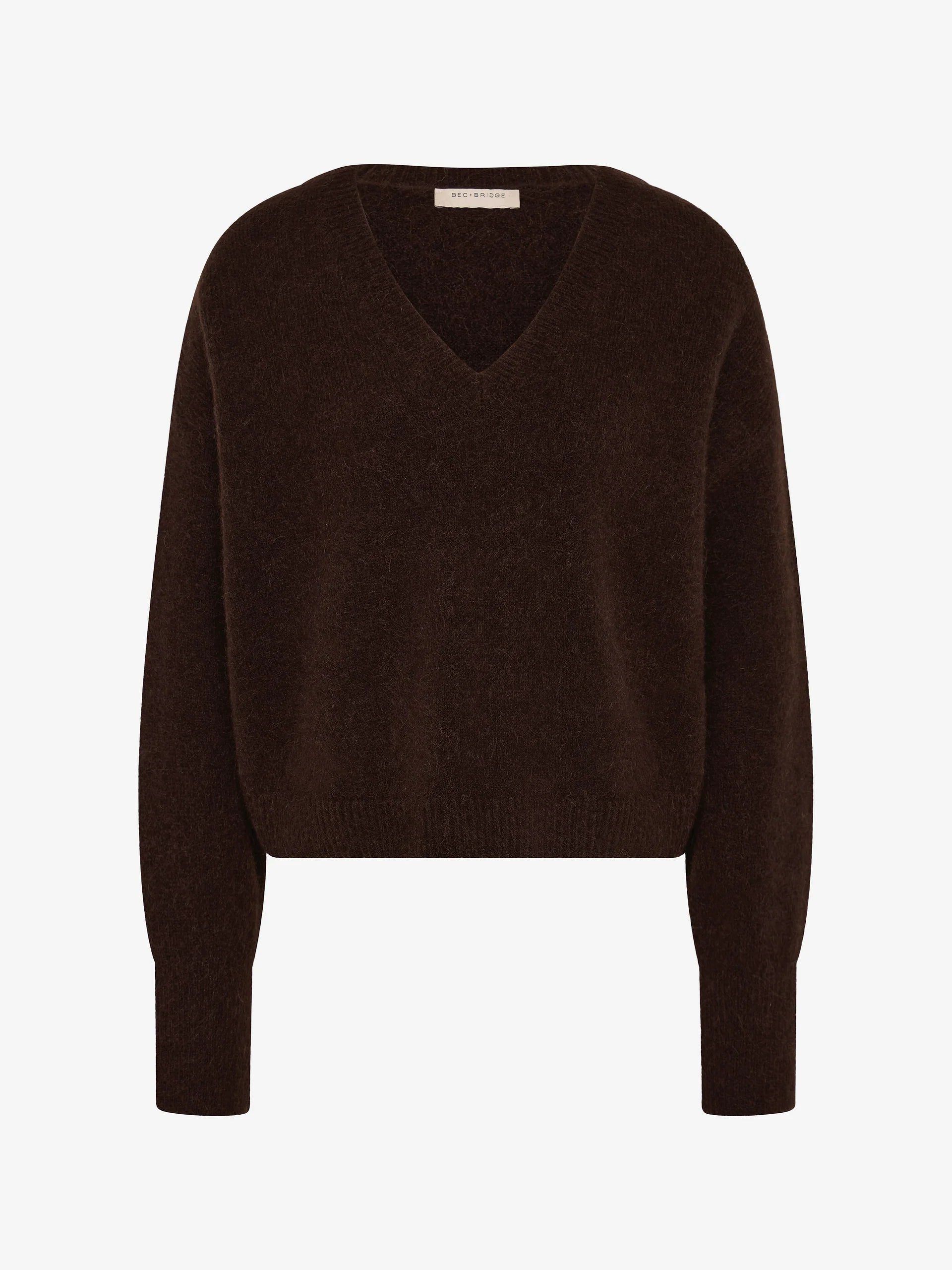 Campbell V Cropped Jumper Bec and Bridge