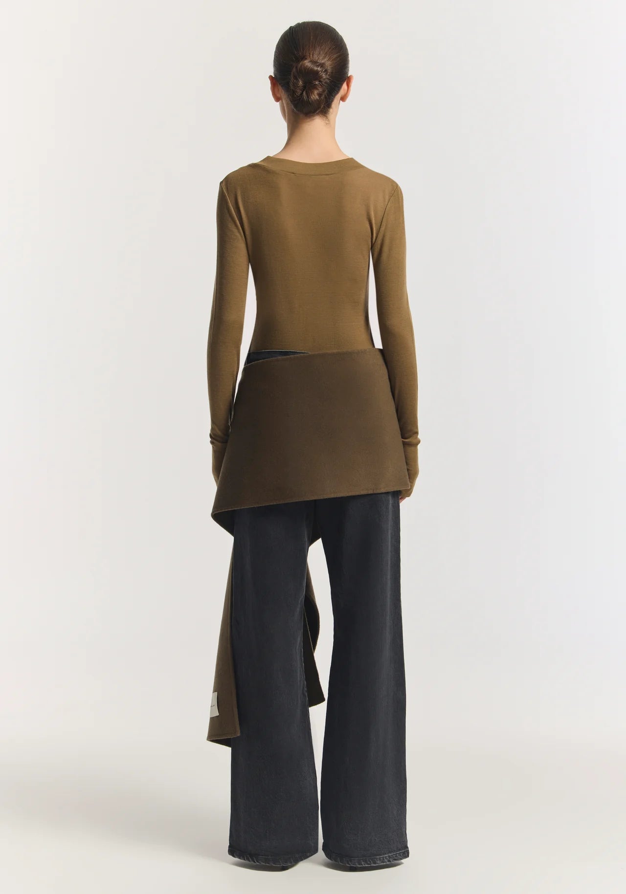 Lotus Top in Khaki Viktoria + Woods