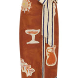 Soleil D’amour Silk Sarong Skirt