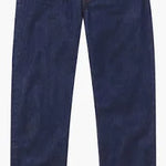 High rise straight leg dark denim jean clothlifestyle boutique 