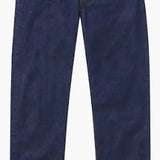 High rise straight leg dark denim jean clothlifestyle boutique 