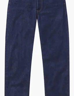 High rise straight leg dark denim jean clothlifestyle boutique 
