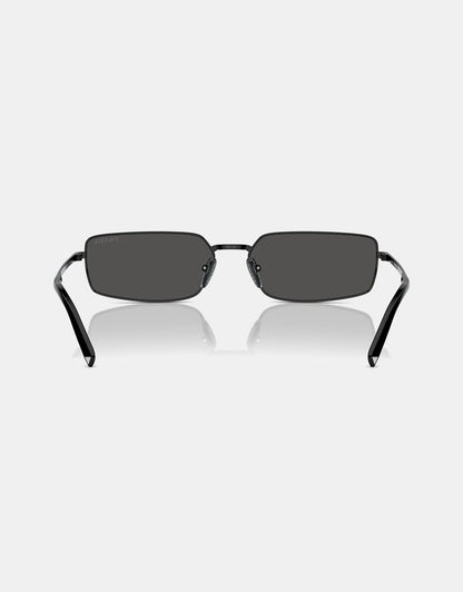 Prada Rectangular Metal Sunglasses