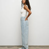 Ciera Asym Top in Chalk