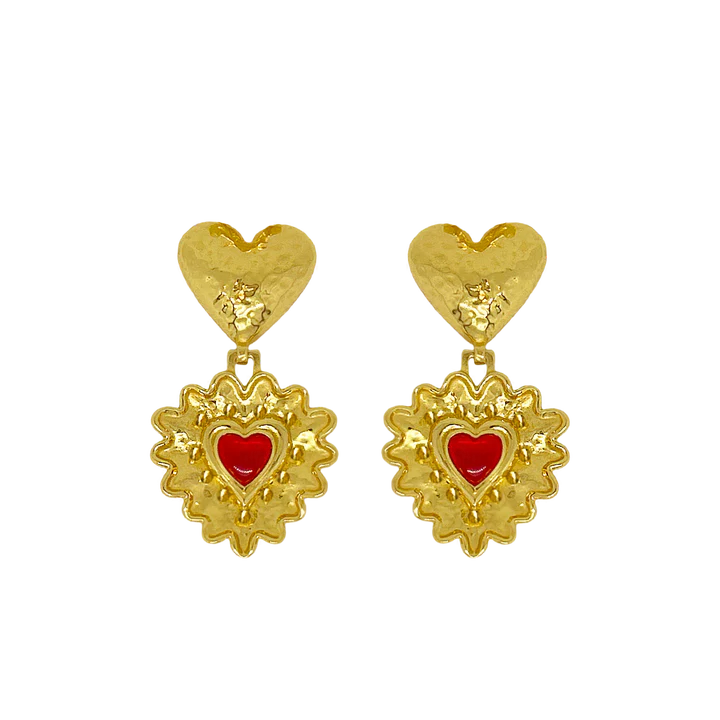 Cordelia Earrings in Gold