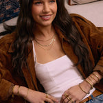 Zahara Gold Necklace Cloth Lifestyle Boutique