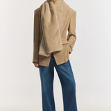 Michigan Blazer in Camel Viktoria + Woods