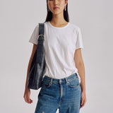 Anya Tote in Charcoal Patchwork