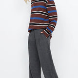 Kylo Jersey in Plum Indigo Stripe Bec and Bridge
