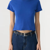 Cobalt Raw Edge Baby T-Shirt