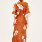 Soleil D’amour Silk Sarong Skirt