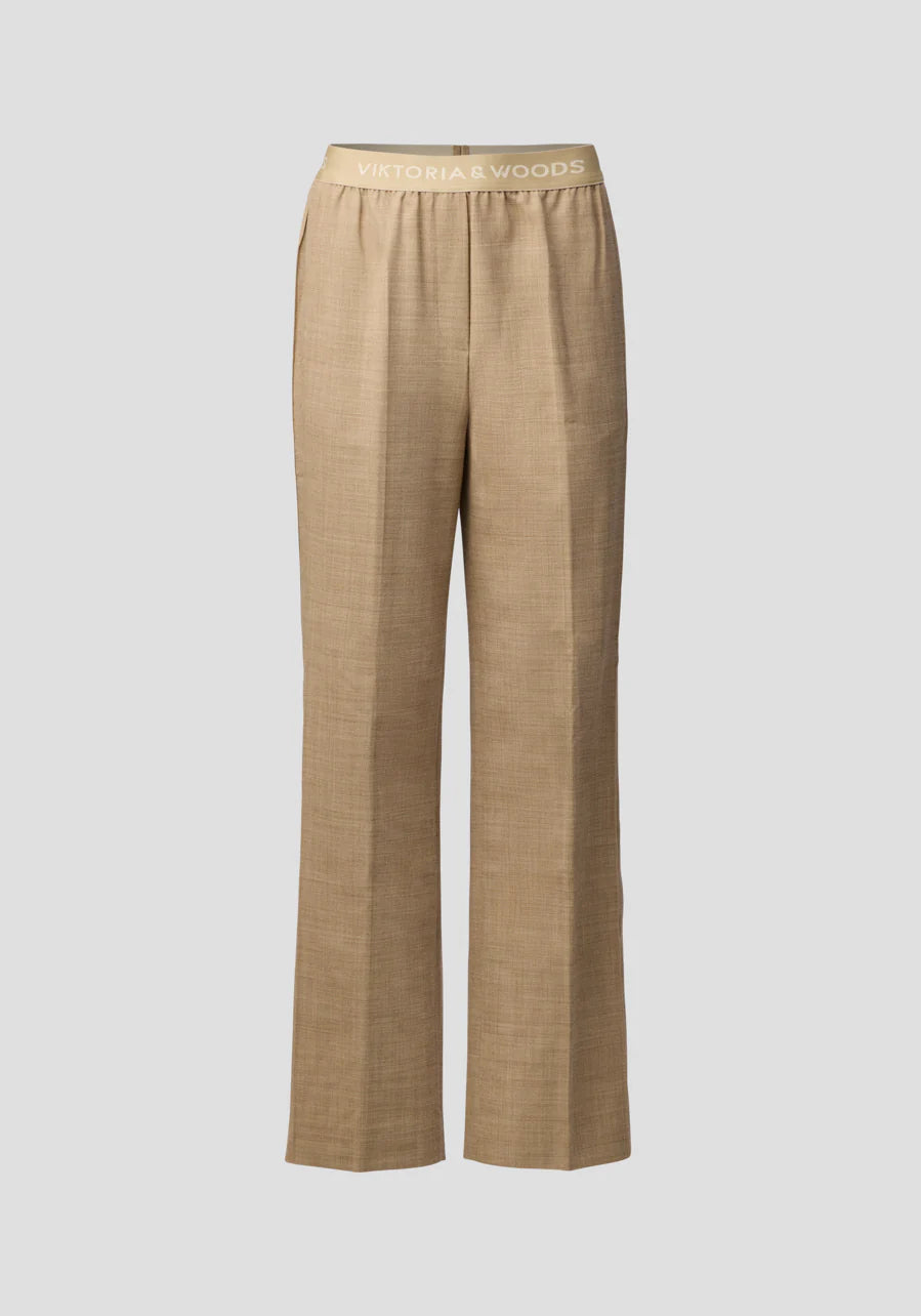 Hemsworth Trouser in Camel Viktoria + Woods