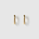 Sweetheart Gold Earrings in Small Arms of Eve