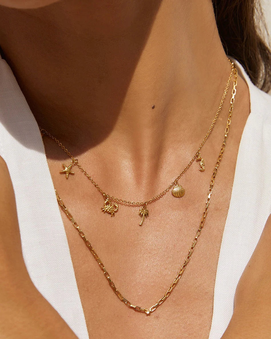 Ariel Gold Necklace Arms of Eve