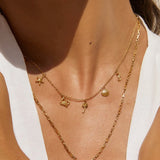 Ariel Gold Necklace Arms of Eve