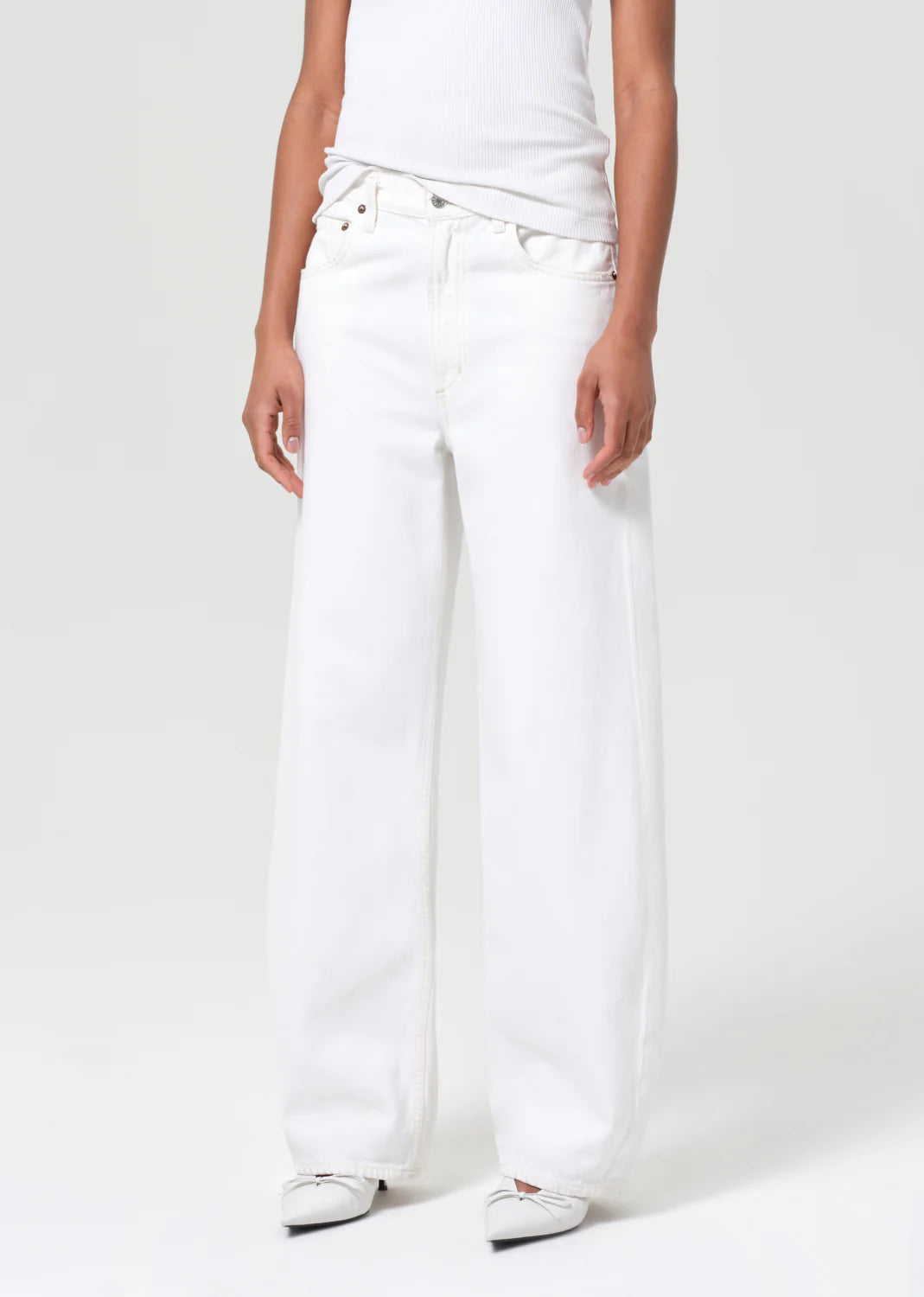 Low Curve Jean in Milkshake AGOLDE