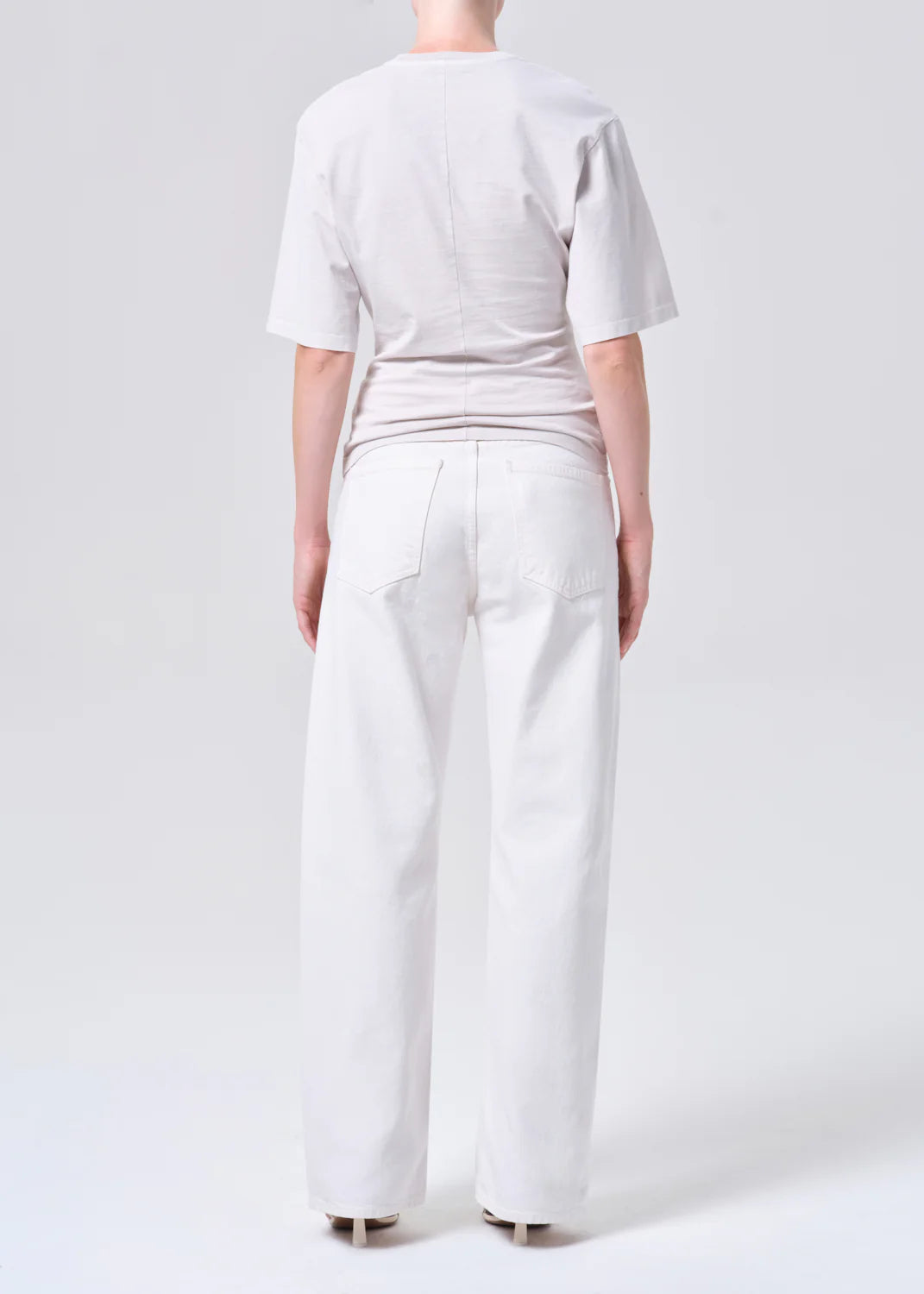 Arc Jean 32 in Chalk White AGOLDE